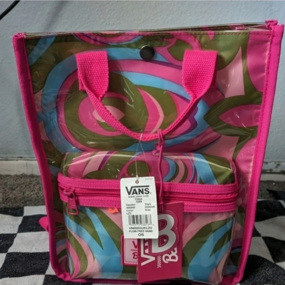 Barbie Mattel Backpack Womens Limited Edition NWT Pink Green 102025 - Picture 10 of 12